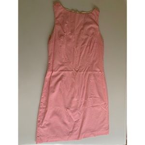 Women’s Picnic Pink Checkered Dress